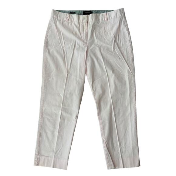 Talbots Pants - Talbots Signature Pink Cropped Ankle Pants Size 12